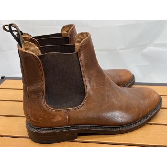 Frye Men’s Chelsea Boots Size 9.5D Cognac Leather 3480687-COG main image 5